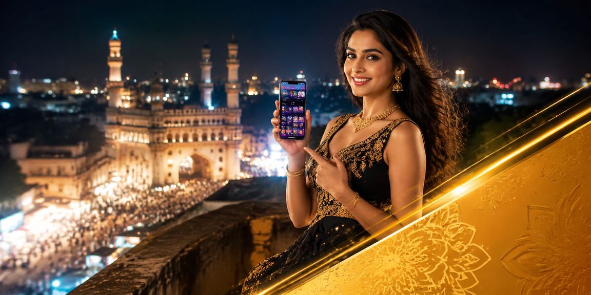 Hyderabad residents enjoying live casino games online with mobile deposits